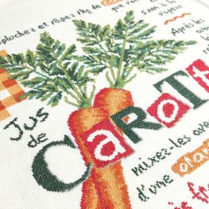 Jus de carottes fiche point de croix g044 lilipoints 3