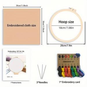 Kit broderie traditionnelle cx0343
