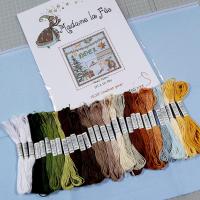 Kit grille de madame la fee noel blanc