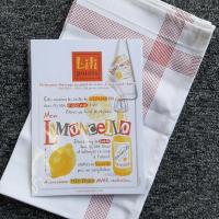 Kit limoncello g041 lilipoints avec torchon bonn rouge et fils dmc