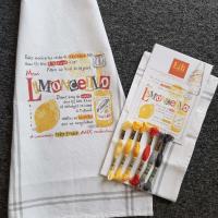 Kit limoncello g041 lilipoints avec torchon et fils dmc 2