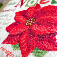 L etoile de noel n050 fiche ou kit de point de croix lilipoints 2