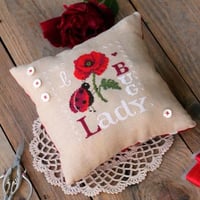 L is for ladybug madame chantilly l comme coccinelle fiche ou kit de point de croix madame chantilly 1