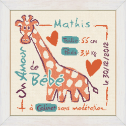 La girafe B008 Lilipoints