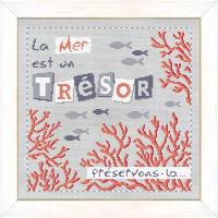 Fiche broderie la mer est un tresor a015 lilipoints