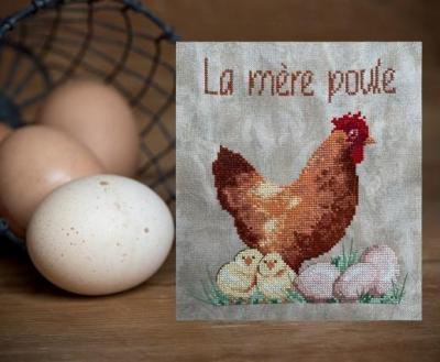 La mere poule n 1134 au fil de martine