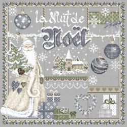 La nuit de noel fiche broderie madame la fee