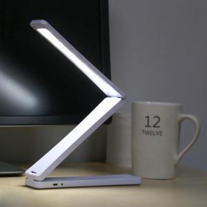 Lampe pliable de Bureau  Rechargeable USB  Portable Lumineux 17 Leds
