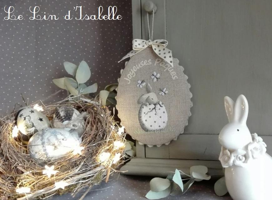 Lapin oeuf de paques