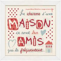 Fiche de broderie le charme d une maison w005 lilipoints