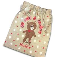 Le sac a doudou b031 fille lilipoints