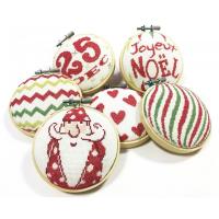 Fiche broderie les boules de noel 3 n039 lilipoints