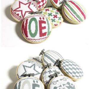Les boules de noel de lilipoints fiche broderie