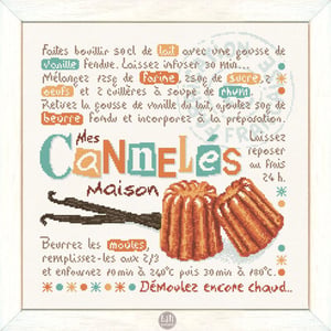 Les canneles g060 fiche ou kits de points de croix lilipoints 3