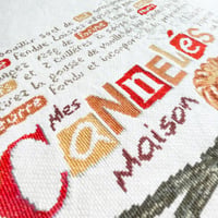 Les canneles g060 fiche ou kits de points de croix lilipoints 5