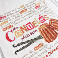 Les canneles g060 fiche ou kits de points de croix lilipoints 6