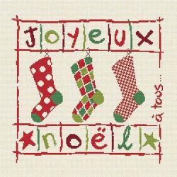 Les Chaussettes de Noël N019 Lilipoints