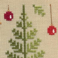 Lessive de noel ft125 fiche ou kit de point de croix de broderie jardin prive 5