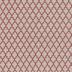 Tissus Patchwork Stof Lin Shabby Rouges ST18-154