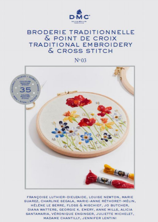 Livre broderie traditionnelle et point de croix numero 3
