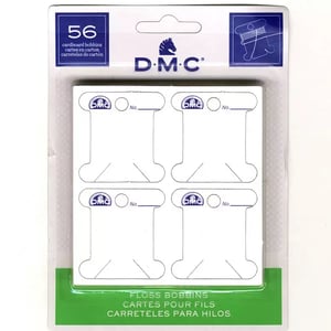 Lot de 56 cartonnettes en carton pour fils 6101 12