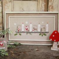 Madame chantilly advent sunday fiche broderie