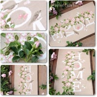 Maison des roses sauvages fiche ou kit de point de croix madame chantilly 2