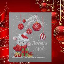 Mimi à Noël 1036 Au Fil de Martine