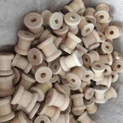 Mini Bobine en Bois Ø 13 x 14 mm