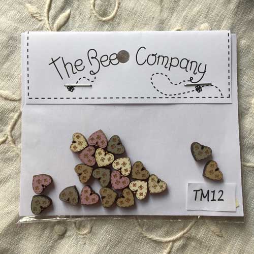 Mini coeurs assortis tm12