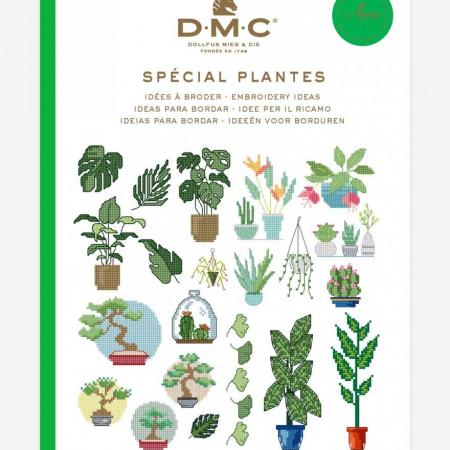 Mini Livret Point de Croix Spécial Plantes DMC 15820/20