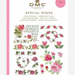Mini Livret Point de Croix Spécial Roses DMC 15821/22