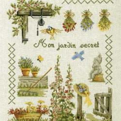 Mon jardin secret N° 531 Au Fil de Martine