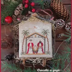 Nativity collection 1 fiche de point de croix crocette a gogo 1