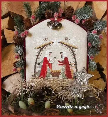 Nativity collection 2 fiche de point de croix crocette a gogo 1
