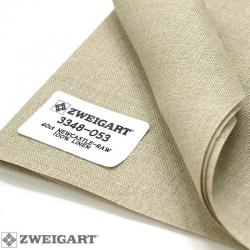 Toile à Broder Zweigart  de Lin Newcastle 3348 16 Fils Naturel 53