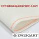 Oile a broder zweigart etamine murano 3984 12 6 fils blanc opalescente avec fils lurex 11