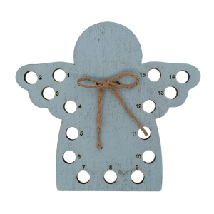 Organisateur de fils tri fils pour fils a broder ange bleu 15 trous