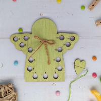 Organisateur de fils tri fils pour fils a broder ange vert 15 trous 1