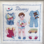 Paper doll Danny 'Fiche' Des histoires à broder