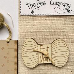 Pelote Beige Fait Main The Bee Company