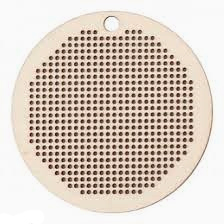 Pendentif en bois rond