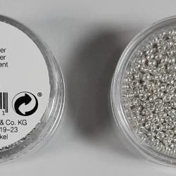 Perles de rocailles argent 2mm rico design 7091 04 31