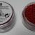 Perles rocailles 2 mm rouge rouge inclusion argent rico design 7091 04 01