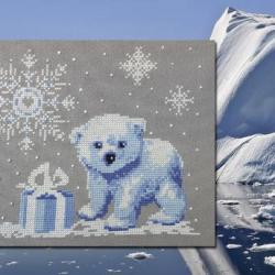 Petit Ours Blanc 1031 Au Fil de Martine