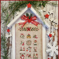 Petite christmas fiche ou kit de point de croix crocette a gogo 1