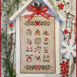Petite christmas fiche ou kit de point de croix crocette a gogo 1