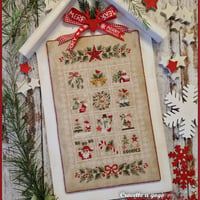 Petite christmas fiche ou kit de point de croix crocette a gogo 2