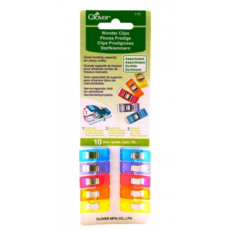 Pinces prodige de clover multicolores