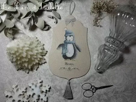 Pingouin dhiver du lin d isabelle